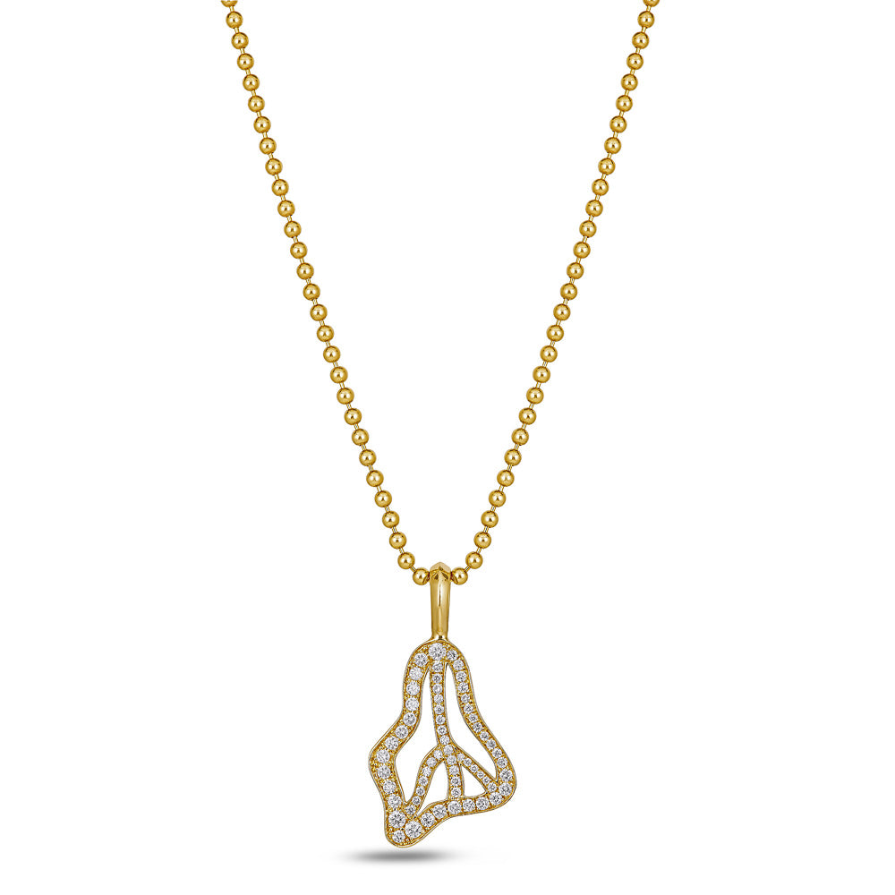 DIAMOND MELTING PEACE SIGN
