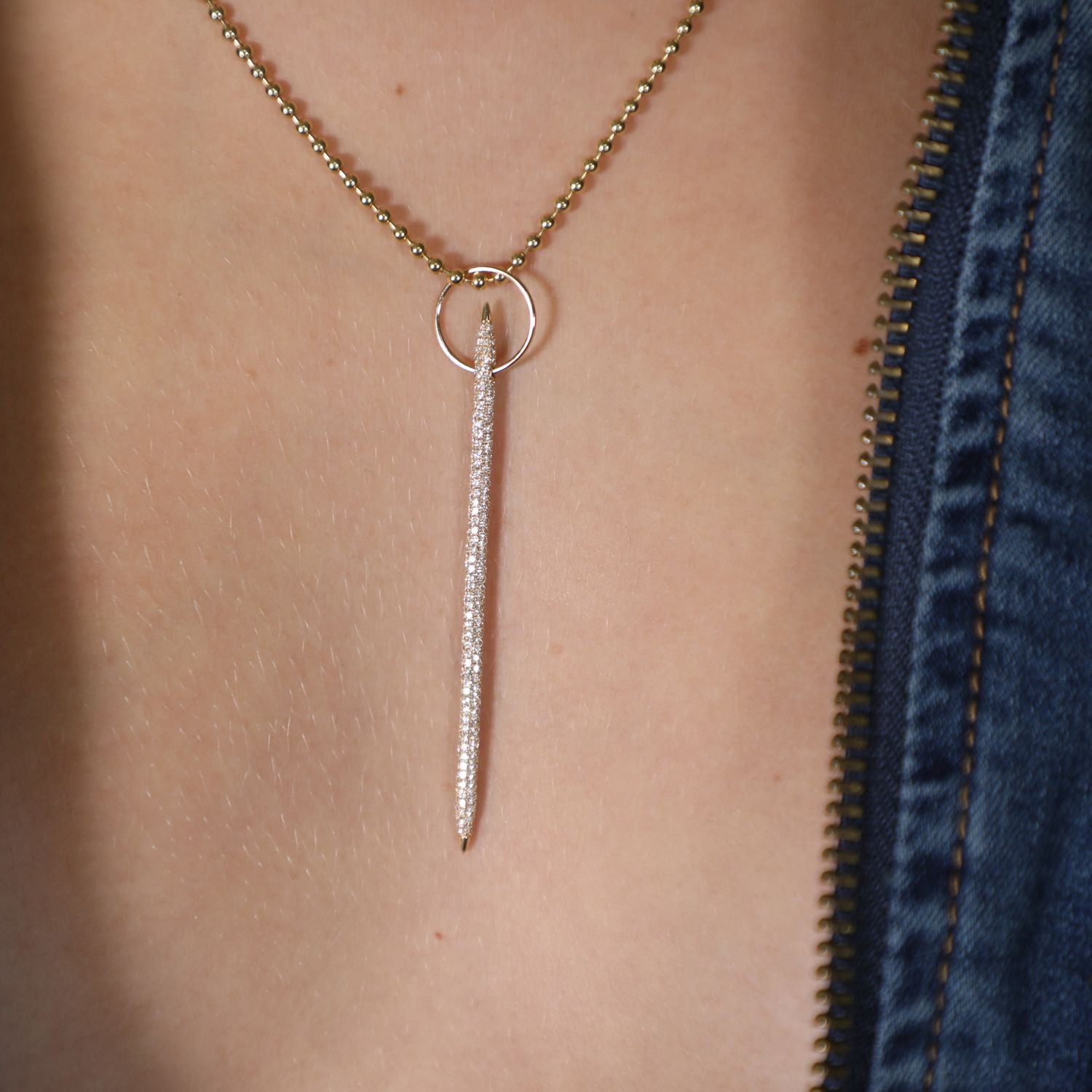 TOOTHPICK PAVE DIAMONDS