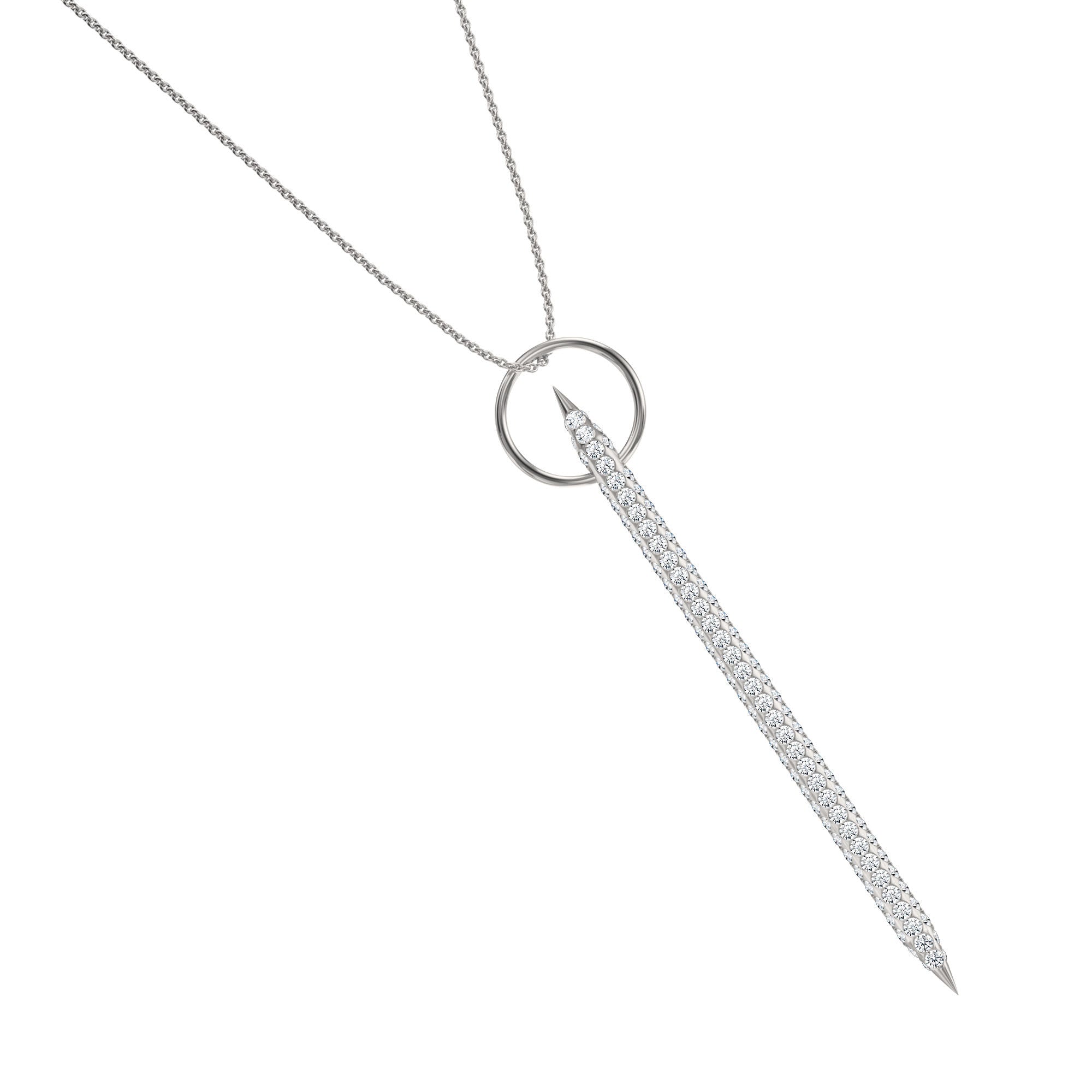 TOOTHPICK PAVE DIAMONDS