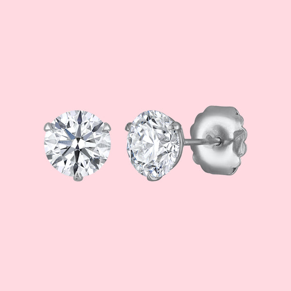 LAB GROWN DIAMOND STUDS